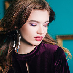 80шт 8 стиля прозрачные стеклянные бусины&nbsp;EGLA-GA0001-30