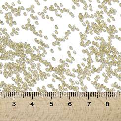 MIYUKIラウンドロカイユビーズ  日本製シードビーズ  （rr2250)  15/0  1.5mm  穴：0.7mm  約250000個/ポンド&nbsp;SEED-G009-RR2250