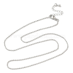 Цепочки из латунных шариков толщиной 1.5 мм NJEW-Z097-03P