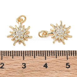 Colgantes de latón con circonitas cúbicas transparentes de Shegrace&nbsp;XGRQ3K123-534G