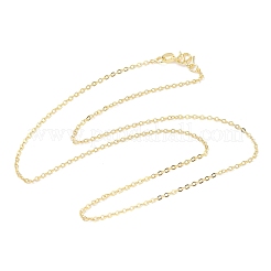 Ожерелья из латунных цепочек толщиной 2 мм NJEW-G183-03G-02