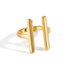 Anillos abiertos de acero inoxidable 304 para mujer&nbsp;EM2945-1