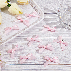 50 шт. заколки для волос из полиэстера с бантом из кожи аллигатора AJEW-CP0008-37