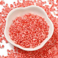 Perline di vetro trasparente bicolore all'interno&nbsp;SEED-C004-05G