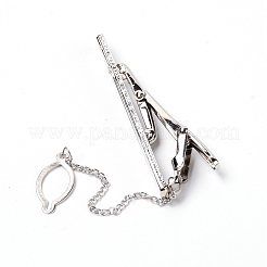 Clips laiton cravate&nbsp;KK-WH0034-85P