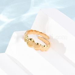 Открытые кольца манжеты из нержавеющей стали 304&nbsp;RJEW-P183-02G