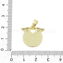 Латунные микро проложить кубического циркония подвески KK-I723-12G