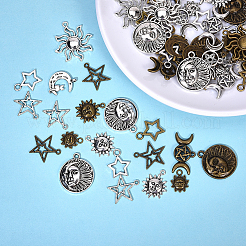 Сплавочные подвески тибетского стиля&nbsp;DIY-SC0006-92