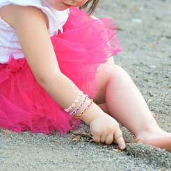 160шт 8 стиля ручной работы бусины из полимерной глины CLAY-CD0001-11