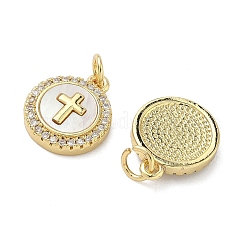 Латунные микро проложить кубического циркония подвески&nbsp;KK-A282-01G-03