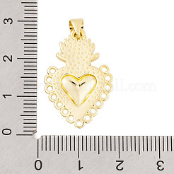 Подвески из латуни с эмалью в стойку&nbsp;KK-P269-08G-04