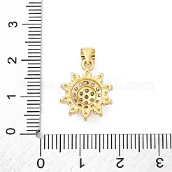 Латунные микро проложить кубического циркония подвески&nbsp;KK-U066-11G