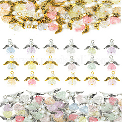 30шт. подвески-сердечки из акрила PALLOY-FS00024