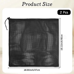 2 шт. полиэстеровый фильтр-мешок с завязкой DIY-WH20002-629A