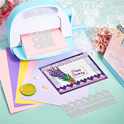 Углеродистая сталь разрезает трафареты DIY-WH0309-1748