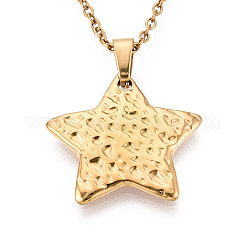 Подвески из нержавеющей стали 304&nbsp;NJEW-T018-45G