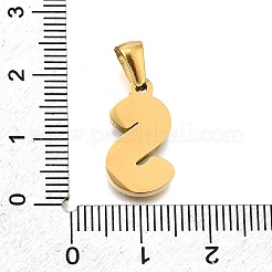 Подвески из нержавеющей стали 304 золотистого цвета STAS-K300-01G-S