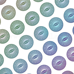 Водонепроницаемая самоклеящаяся лазерная наклейка для домашних животных STIC-WH0028-008