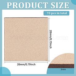 Лист древесноволокнистой плиты средней плотности (мдф) 70шт DIY-FG0004-88