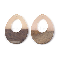 Colgantes de resina & madera&nbsp;X-RESI-S358-05B