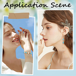 360шт 12 стиля колпачки из сплава в тибетском стиле&nbsp;TIBE-SC0002-39