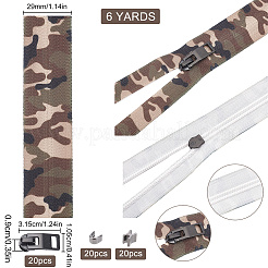 Комплекты компонентов застежки-молнии FIND-BC0002-32