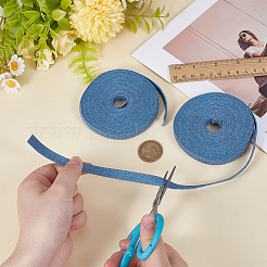 2 комплект лент из джинсовой ткани&nbsp;SRIB-CY0001-27A