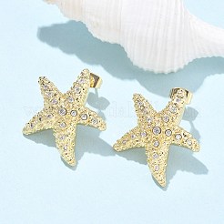 Серьги-гвоздики из циркония&nbsp;LS-EJEW-Q017-05A-G