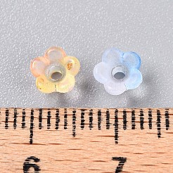 Perles en acrylique transparent mat&nbsp;LS-OACR-N137-72F