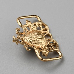 Schnürsenkel-Anhänger aus Legierung mit Strassen&nbsp;FIND-WH0111-488I