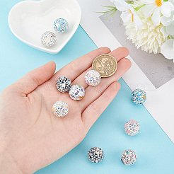 10шт 5 цвета бусины из полимерной глины ручной работы CLAY-PH0002-07