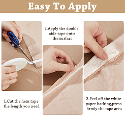 2 рулон 2 видов водорастворимой двухсторонней ленты ПВА&nbsp;DIY-FH0010-17