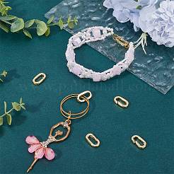 6 шт. латунные пружинные кольца-затворы&nbsp;KK-SC0003-83