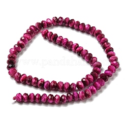 Fili di perline di occhio di tigre naturale&nbsp;G-K351-B07-03