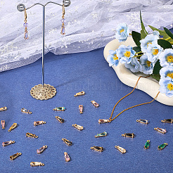 50шт. граненые стеклянные подвески&nbsp;GLAA-SC0002-79