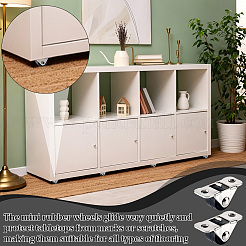 Ruedas fijas de metal&nbsp;FIND-WH0141-171