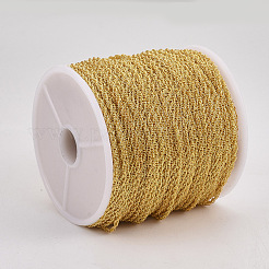 Паяные латунные покрытые железные веревочные цепи&nbsp;CH-S125-07B-G