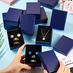 Подарочные коробки для хранения из фактурного картона с ромбами&nbsp;CON-TAC0010-03A-02