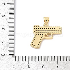 Латунные микро проложить кубического циркония подвески&nbsp;KK-U058-59A-G