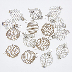 30 pendentif en fil d'acier et 2 styles en acier inoxydable 304&nbsp;STAS-DC0012-65