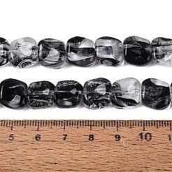 Chapelets de perles vernissées manuelles&nbsp;LA-N046-01A