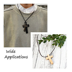 150шт 15 деревянных подвески&nbsp;WOOD-FW0001-04