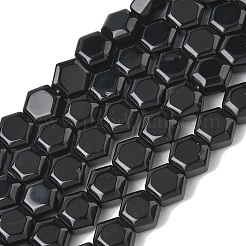 Natürlichen Obsidian Perlen Stränge&nbsp;G-G463-A06-10x11mm