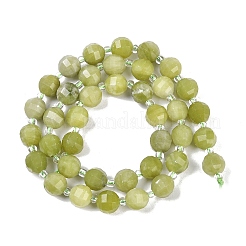 Природные китайский нефрит бисер пряди G-G182-B39-03