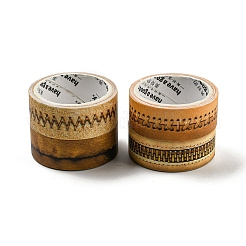 4 рулон декоративных бумажных лент на молнии в стиле ретро&nbsp;STIC-C008-01D