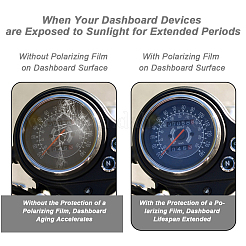 2 лист ПЭТ-пленки с линейной поляризацией&nbsp;AJEW-GA0009-59