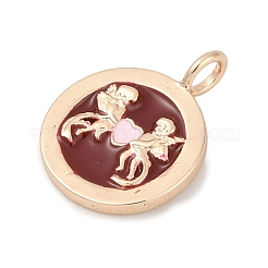 Латунь с эмалевыми подвесками&nbsp;LS-KK-Q096-02G