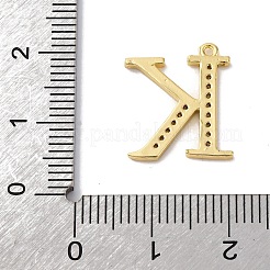 Подвеска из латуни с микропаве из кубического циркония KK-H449-76G-05