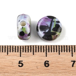 Perline porcellana fatto a mano&nbsp;PORC-S496-D03-10mm