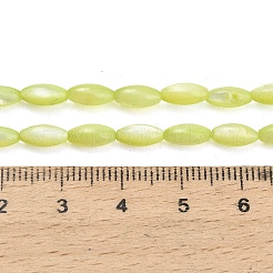 Hebras naturales de cuentas de concha de agua dulce&nbsp;X-SHEL-C010-01D
